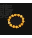 YELLOW JADEITE JADE BRACELET