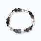 Letter J | Yellow Phantom Pyramid & Eye Auralite Bracelet