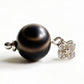 Striped Dzi Bead Pendant
