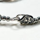 Black Rutilated Quartz Charm + Black Rutilated Quartz w/ Akoya Pearl Bracelet