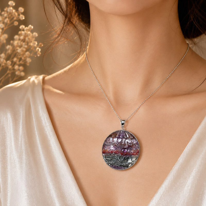Auralite 23 Nine Tail Fox Pendant