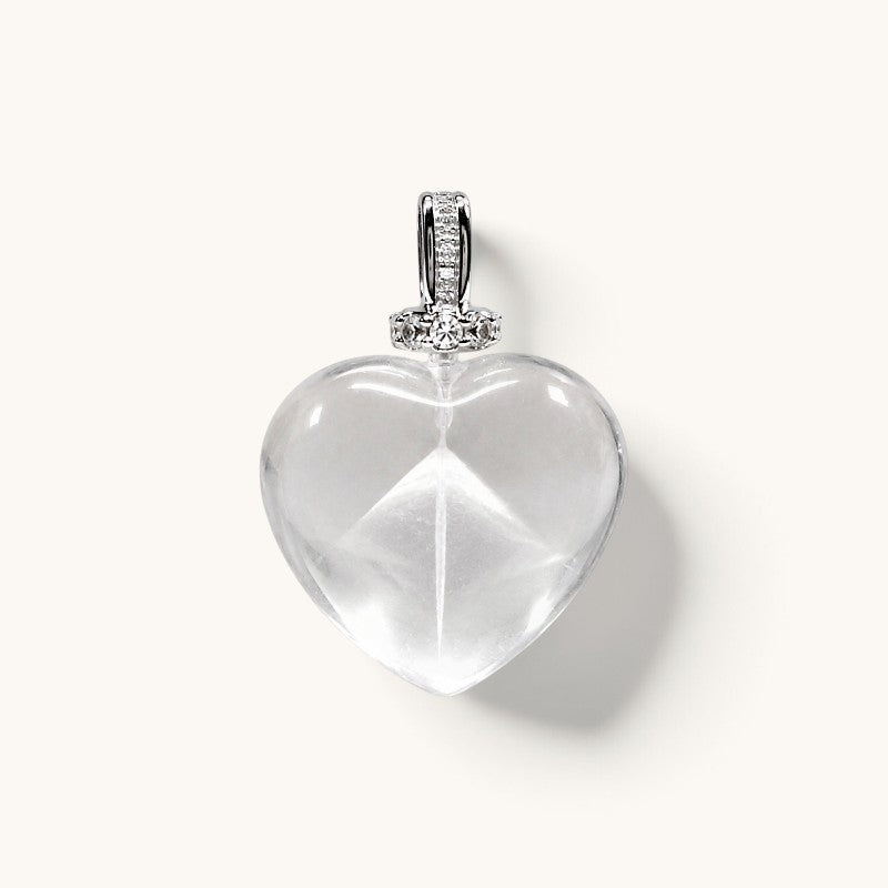 White Phantom Quartz Pendant