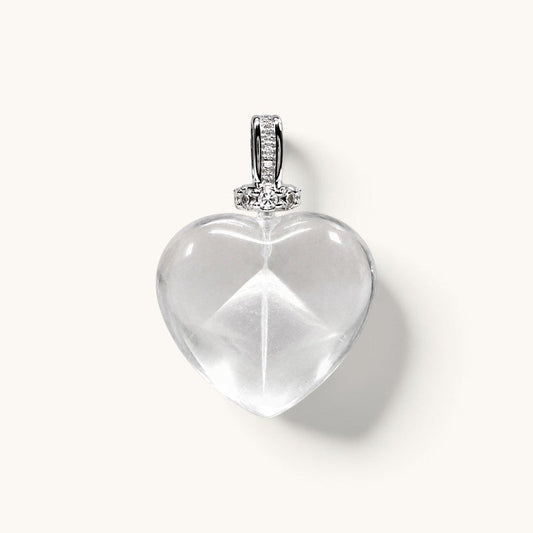 White Phantom Quartz Pendant