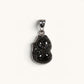 Black Rutilated Quartz Nine-Tailed Fox Pendant