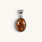 Chrysanthemum Rutilated Quartz Pendant