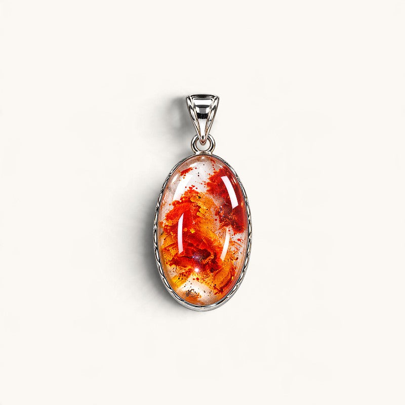 Hematoid Quartz Pendant