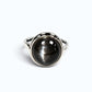 Skeletal Black Sunstone Ring