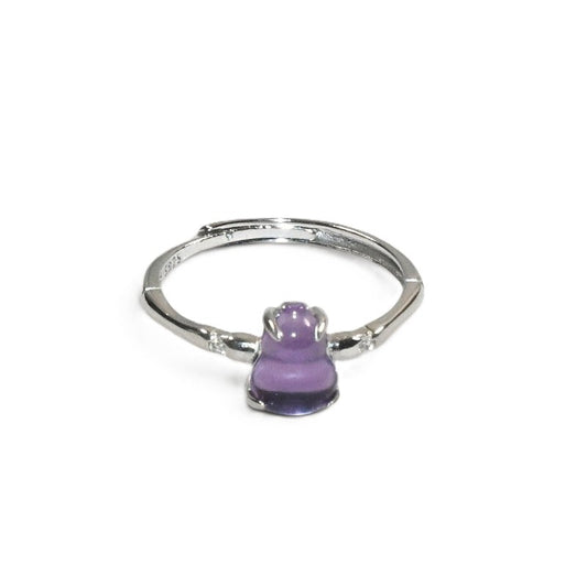Amethyst Gourd Ring