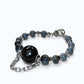 Agate Charm w/ Pietersite Bangle
