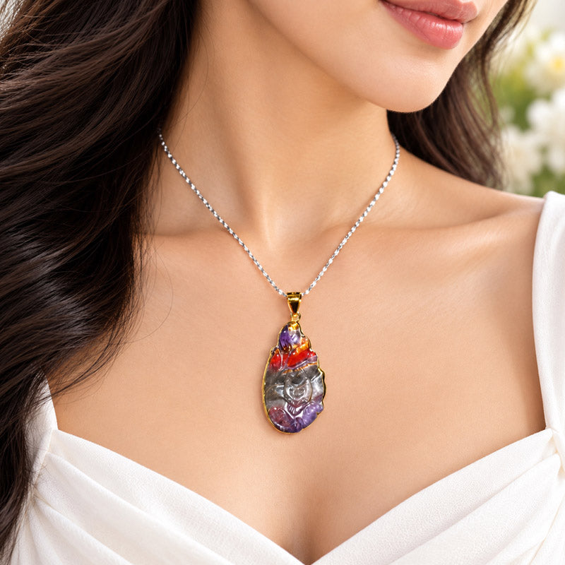 Auralite 23 Nine Tail Fox Pendant