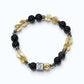 Letter G | Libyan Desert Glass & Iolite Bracelet