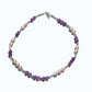 Amethyst w/ Freshwater Pearl Anklet