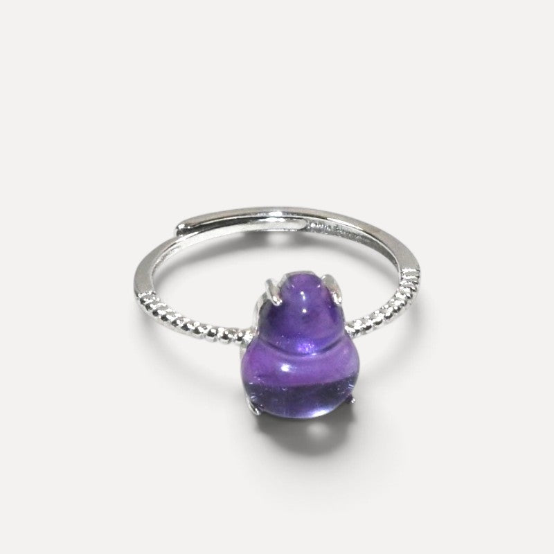 Amethyst Gourd Ring