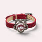 White Calcite Leather Bracelet