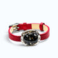Green Phantom Quartz Leather Bracelet