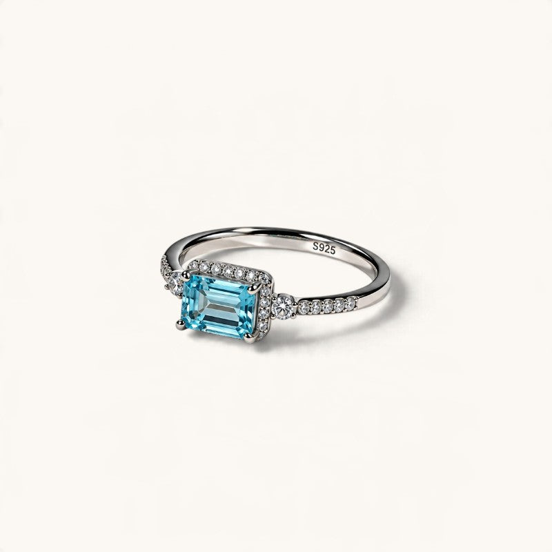 Blue Topaz Ring