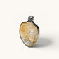 Citrine Peanut & Gold Ingot Pendant