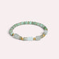 Icy & Green Jadeite Jade Bracelet