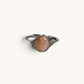 Pink Rabbit Fur Quartz Ring