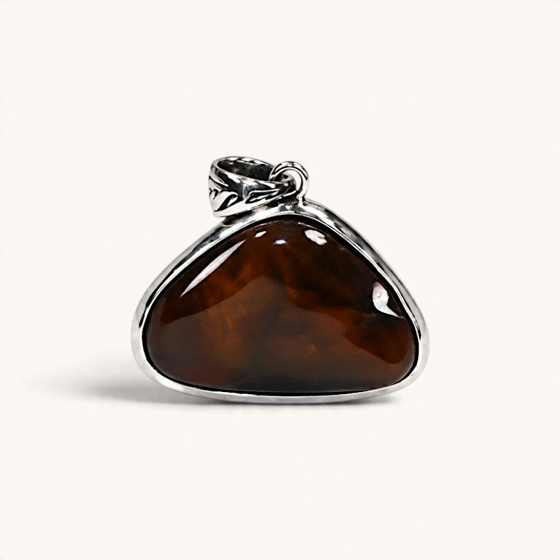 Fire Agate Pendant