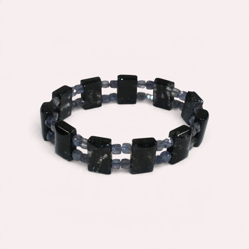 Black Rutilated Bracelet