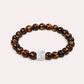 Moonstone Charm w/ Medicine Amber Bracelet