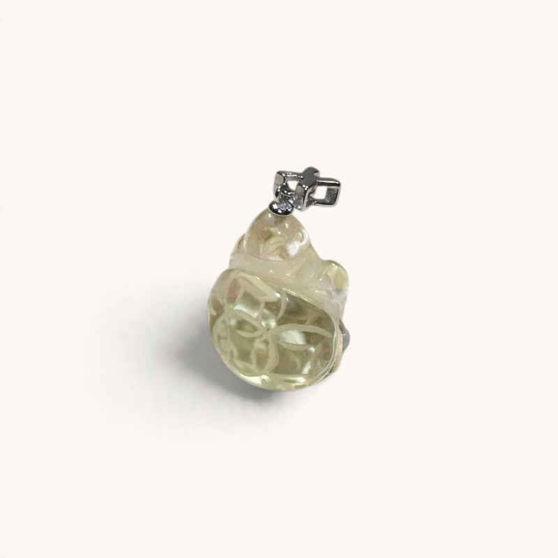 Money Tortoise Citrine Pendant