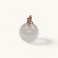 White Rabbit Fur Quartz Pendant