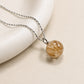 Golden Rutilated Quartz Pendant