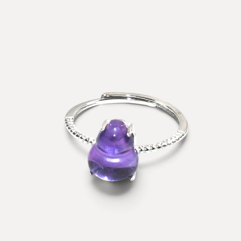 Amethyst Gourd Ring