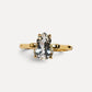 Clear Quartz Gourd Ring