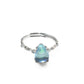 Aquamarine Gourd Ring