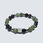Letter N | Iolite & Green Lithium Mica Bracelet