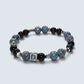 Letter D | Pietersite & Blue Tiger Eye Bracelet