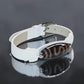 Money Hook Dzi Bead Leather Bracelet