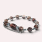 Red Copper Rutilated Quartz Charm w/ Red Copper Rutilated Quartz Bracelet
