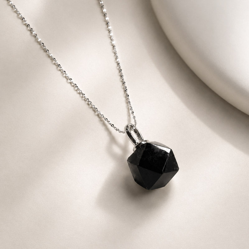 Black Rutilated Quartz Pendant