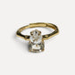 Clear Quartz Gourd Ring
