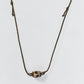 Tiger Tooth Dzi Bead String Necklace