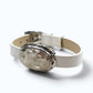 White Phantom Quartz Leather Bracelet