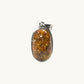 Chrysanthemum Rutilated Quartz Pendant