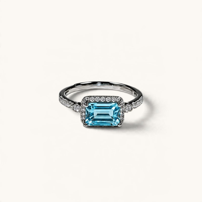Blue Topaz Ring