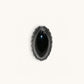 Black Agate Ring