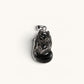 Black Rutilated Quartz Nine-Tailed Fox Pendant
