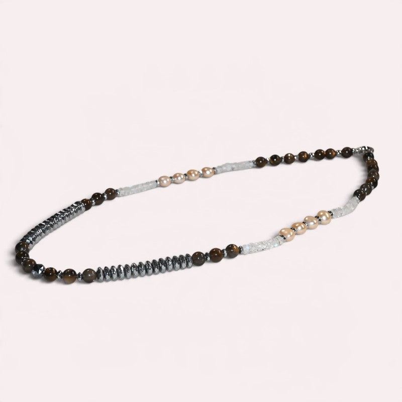 Golden Moonlight Elegance Necklace