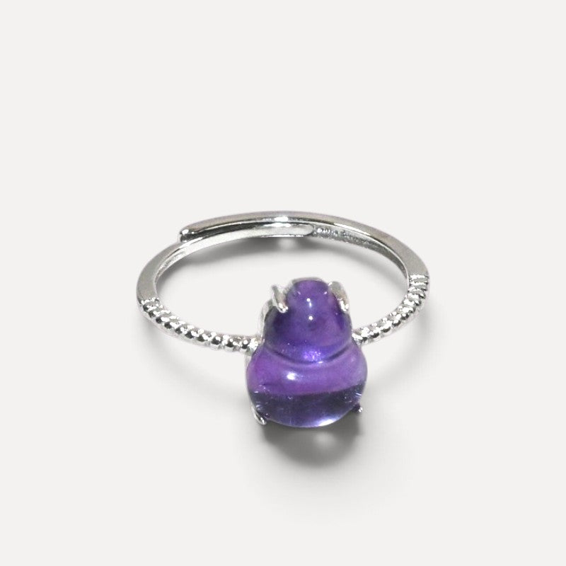 Amethyst Gourd Ring