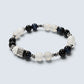 Letter C| Green Moonstone & Blue Tiger Eye Bracelet