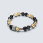 Letter G | Libyan Desert Glass & Iolite Bracelet