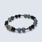 Letter D | Pietersite & Blue Tiger Eye Bracelet