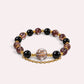 Copper Rutilated Quartz Charm + Red Copper Rutilated Quartz w/ Black Tourmaline Bracelet